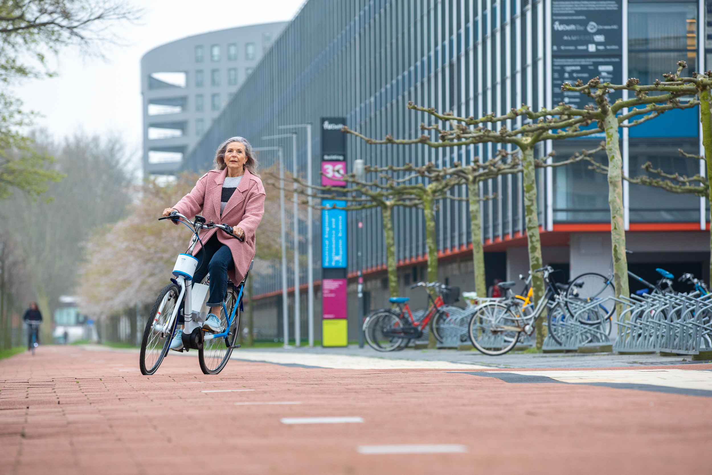 Newswise: Smart motor in handlebars prevents bicycles from falling over
