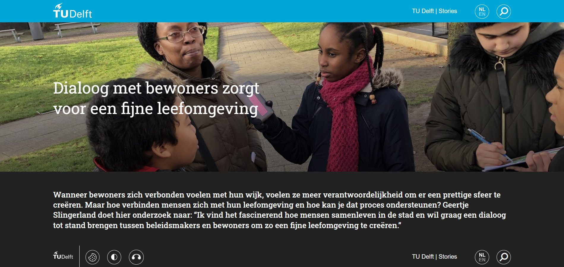 Voorbeeld Stories of Science TU Delft TBM