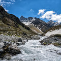 Meltwater from the Austrian Alps