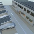 Direct high-speed charging of electric cars by solar panels
