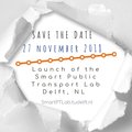 Save the date: Launch of the Smart Public Transport Lab Delft