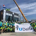 TU Delft studenten grijpen net naast titel tijdens wereldkampioenschap energiezuinig bouwen