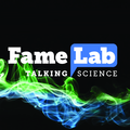 3mE-researchers on stage in Famelab