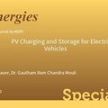 Special Issue: PV Charging and Storage for Electric Vehicles