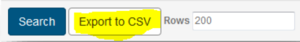 Click on Export to CSV marked in yellow
