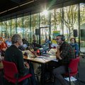 NPO Radio 1 broadcasts live from The Green Village during National Climate Week
