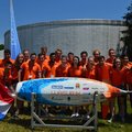 Second place for students Delft University of Technology during International Submarine Races